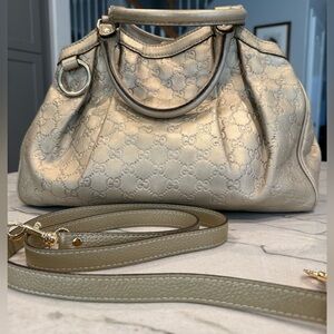 Gucci Gold Shoulder Bag